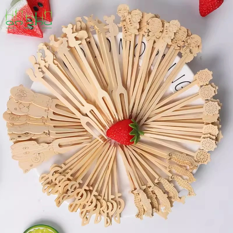 Wholesale new products bamboo fruit picks with good product quality