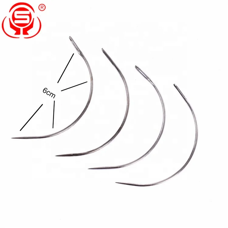 
High Quality C Style Curved Weaving Needle Hand Weaving Sewing Needles 