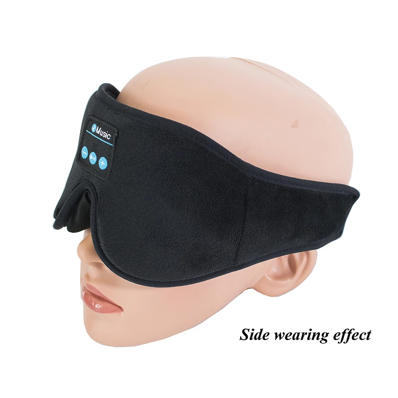 best seller music sleep earphone 3d blue tooth eye mask sleep headphones blue tooth headband