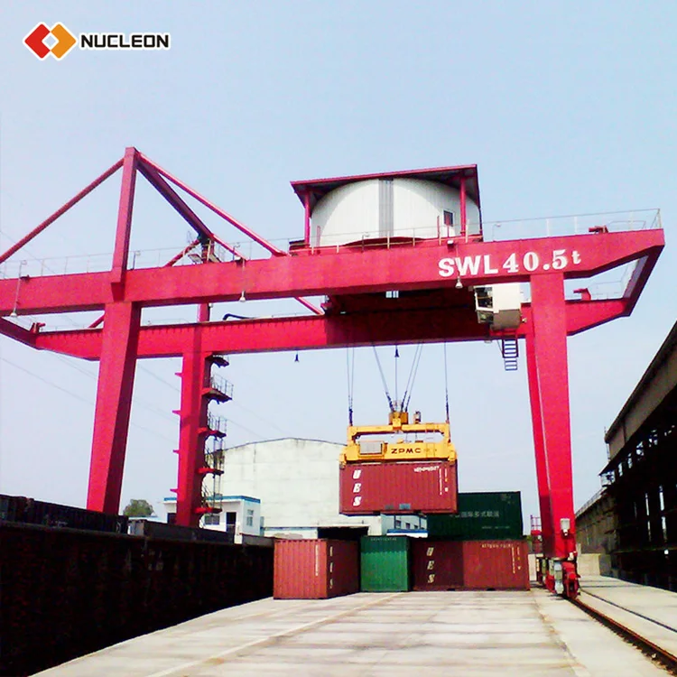 50 ton rail mounted container gantry crane 35 ton 40 ton 40.5 ton rmg container gantry crane price