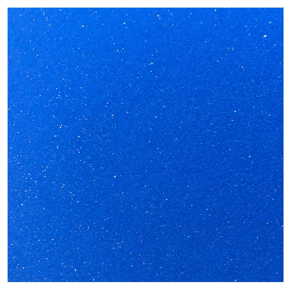 breathable blue  pu foam high elastic foam
