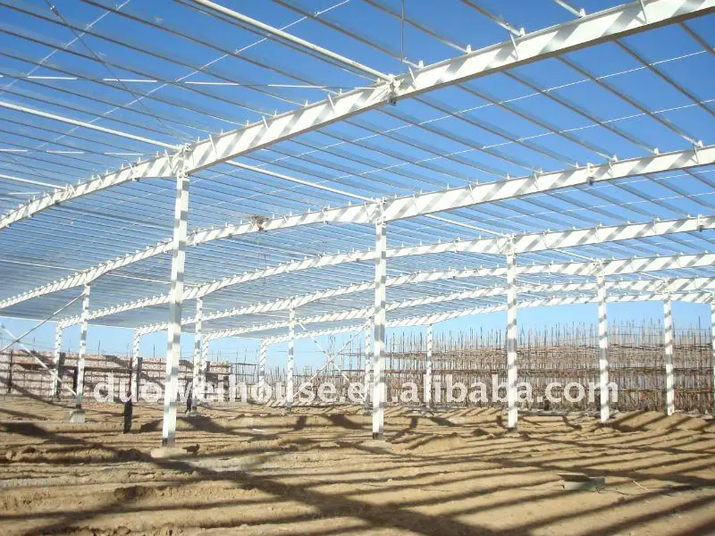 Duowei Q355 Steel Structure Material for Warehouse Workshop Museum Hotel CE Standard