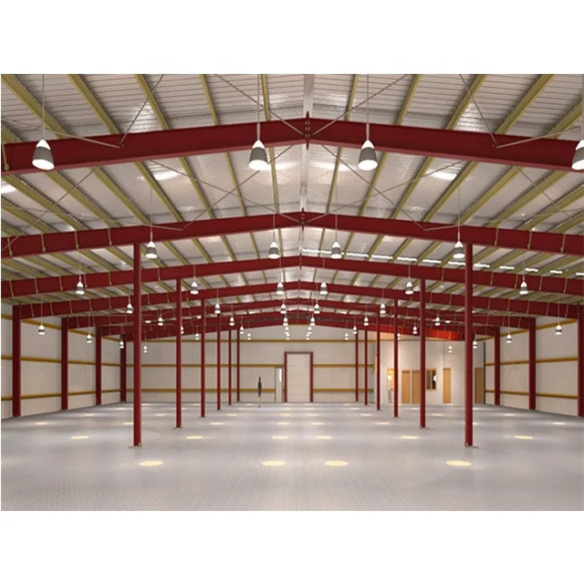 Rainshed steel structure building