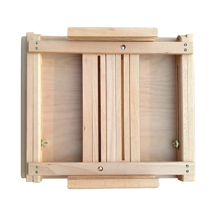 China Supplier Wholesale Natural Movable Easel Wooden Sketch Box Tabletop Easel Box