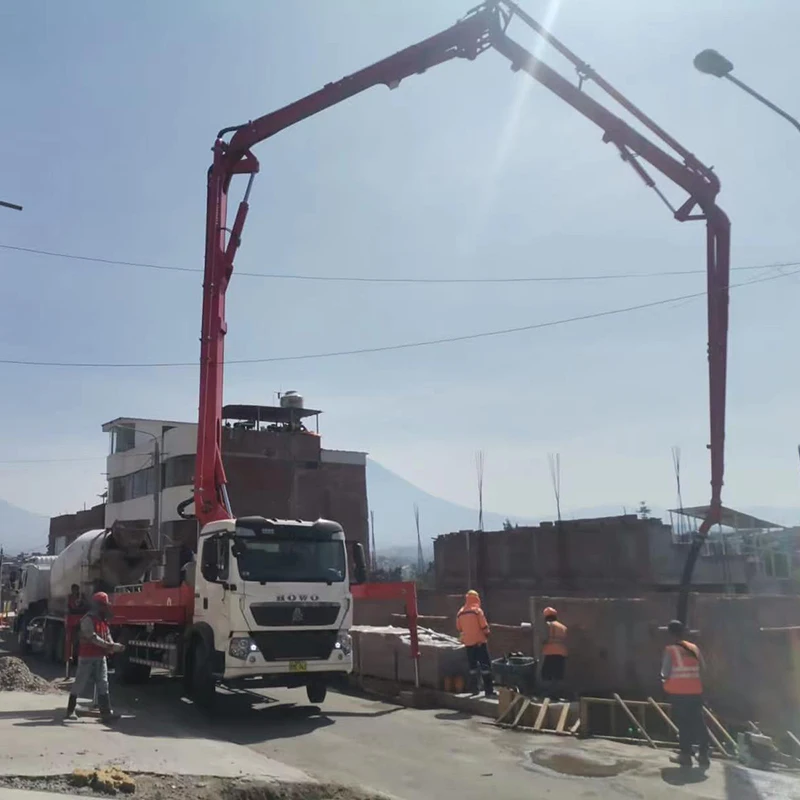 concrete pump auction schwing concrete pump cylinder mini concrete 36m concrete boom pump truck