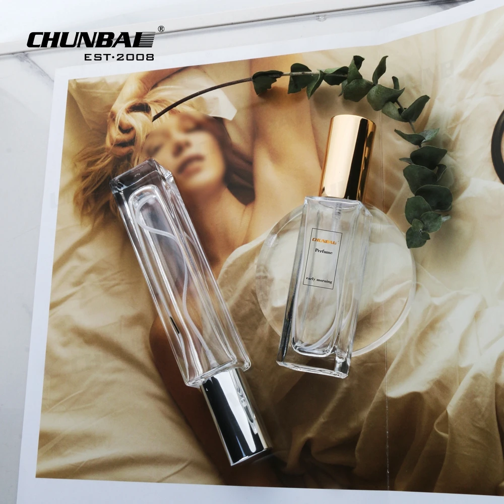 Wholesale Square 10Ml Turkey Dubai Uv Perfume Oil Decant Refill Glass Pump Spray Empty Atomizer Perfume Bottle