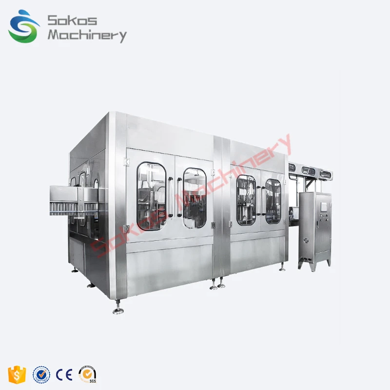 Automatic functional drink water filling line sports Special bottle type drinking bottlling filling machine