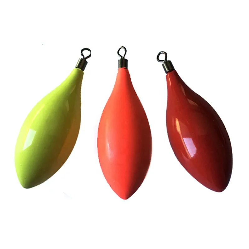 Литье под давлением в форме капли рыболовные грузила с ПВХ покрытием свинцовые снасти