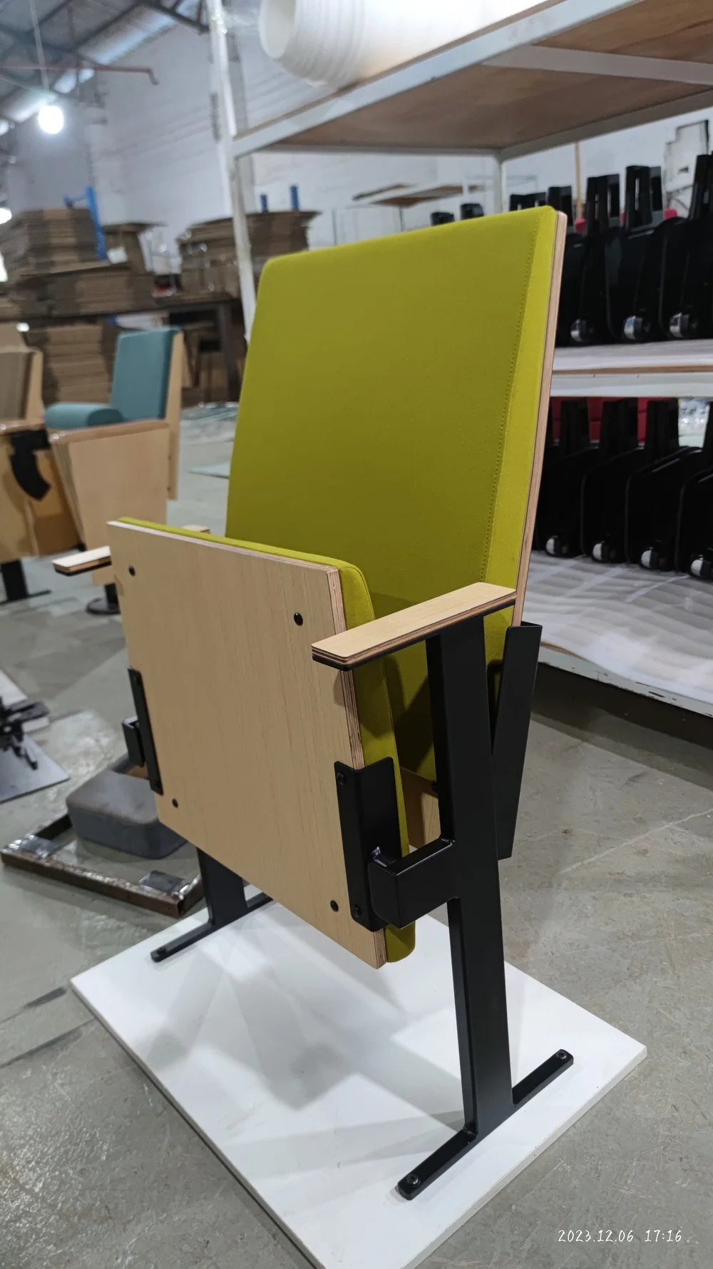 Hot Sale Hot Sale Theater Church Pulpit Auditorium Audience Chair School Chair