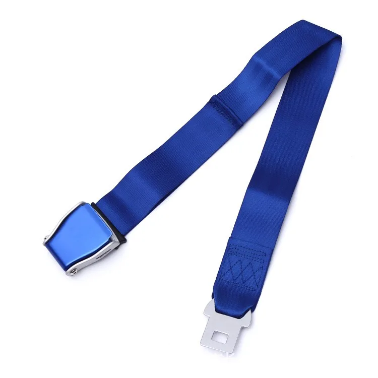 European Standard Retractable 2-Point Polyester Lap Seat Belt Universal Adjustable for UTV Van VR Bus Truck