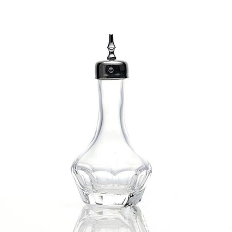 Hot Sales Absinthe Bitters Bottle classic design Glass Dash Bottle with Dasher Top 1.7oz/50ml Barware Tool Bartender Kit