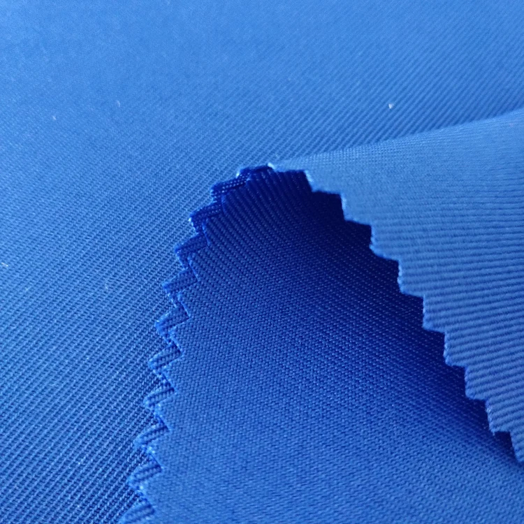 Wholesale woven 100 polyester twill police uniform fabric 150D X 300D