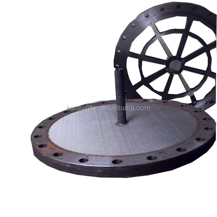 metal sintered plate filter for high temperature coal industry