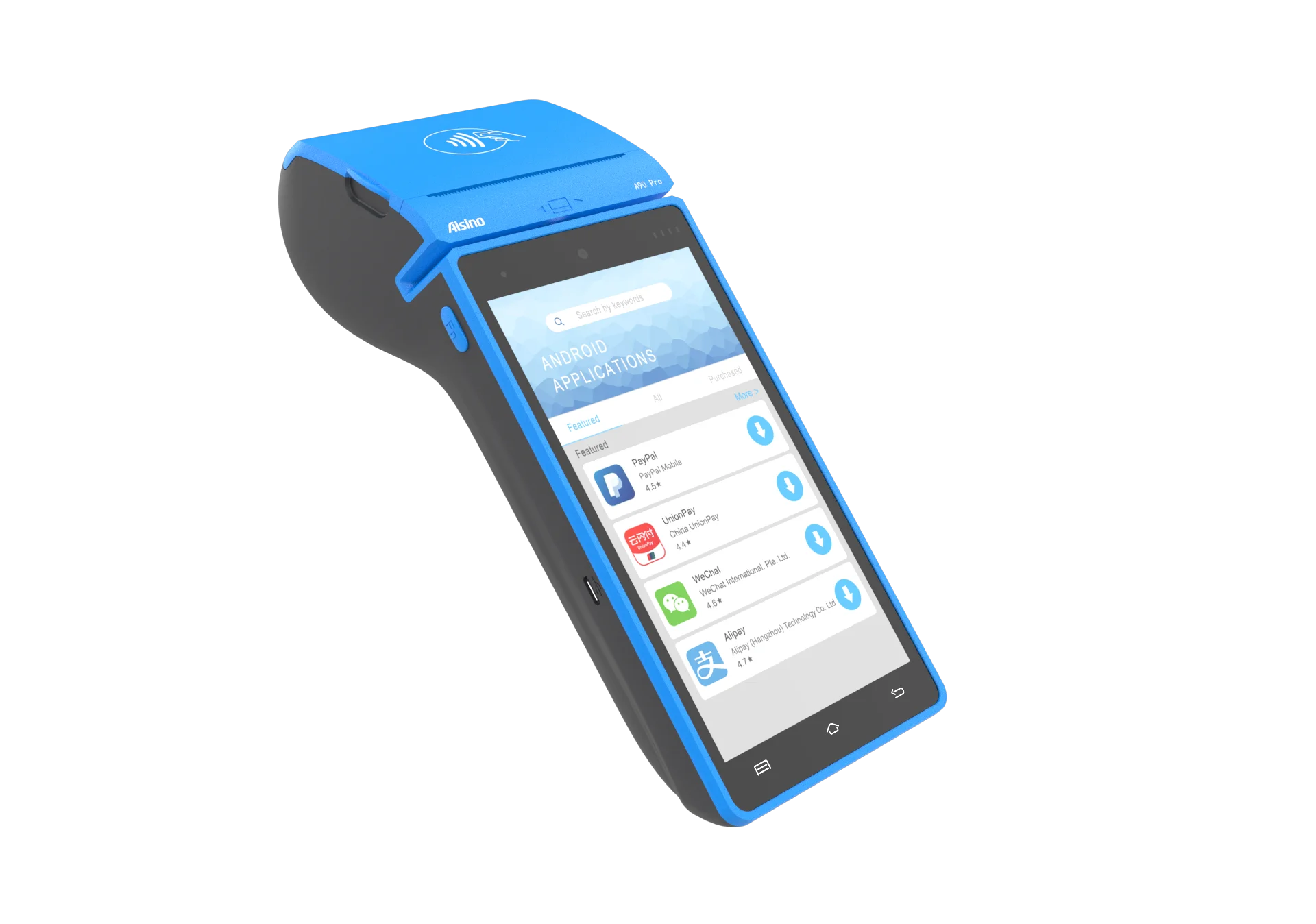 OEM Logo Android 10 Handheld Smart POS