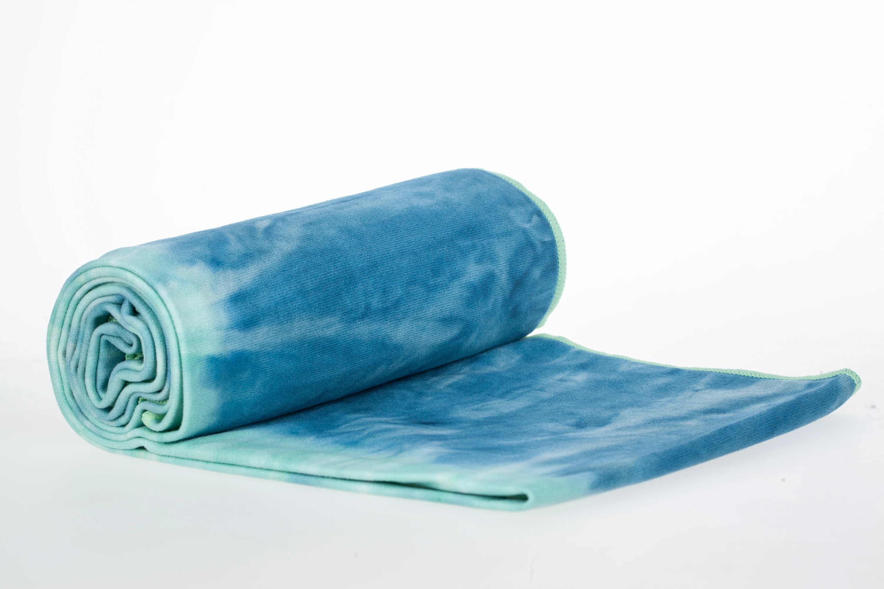 Non Slip Colorful Eco Friendly Hot Gym Mat Tie-Dyed Soft Microfiber Yoga Towel