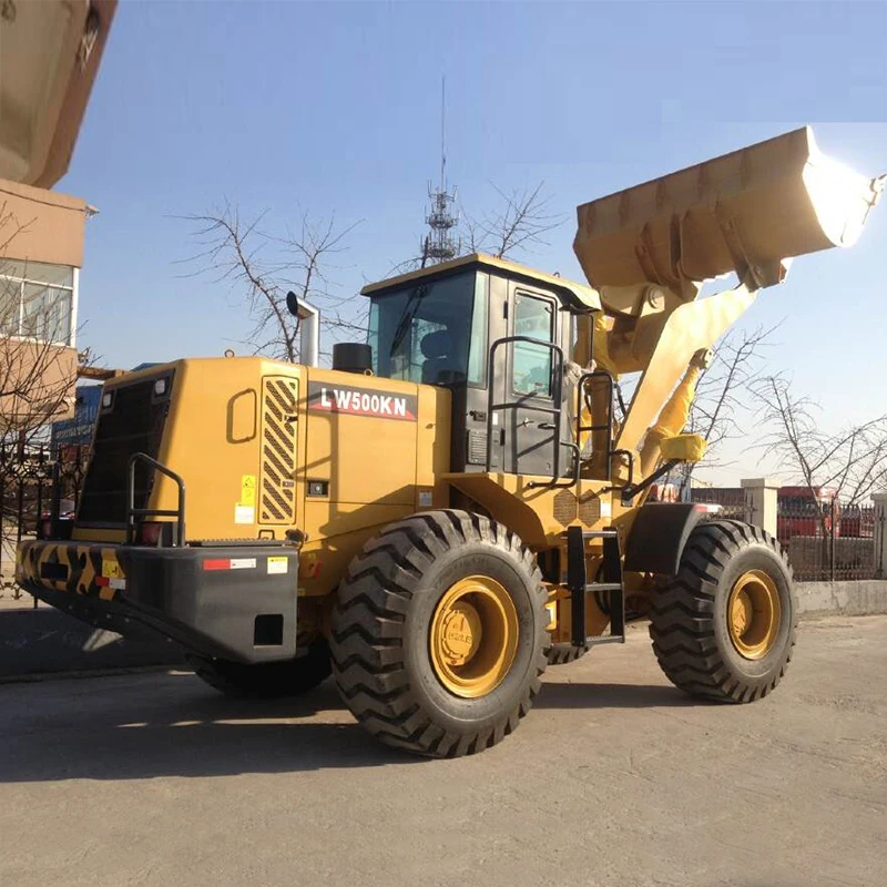 2025 Official LW550FN 5  ton Chinese Brand New Cheap Mini Wheel Loader  for Sale