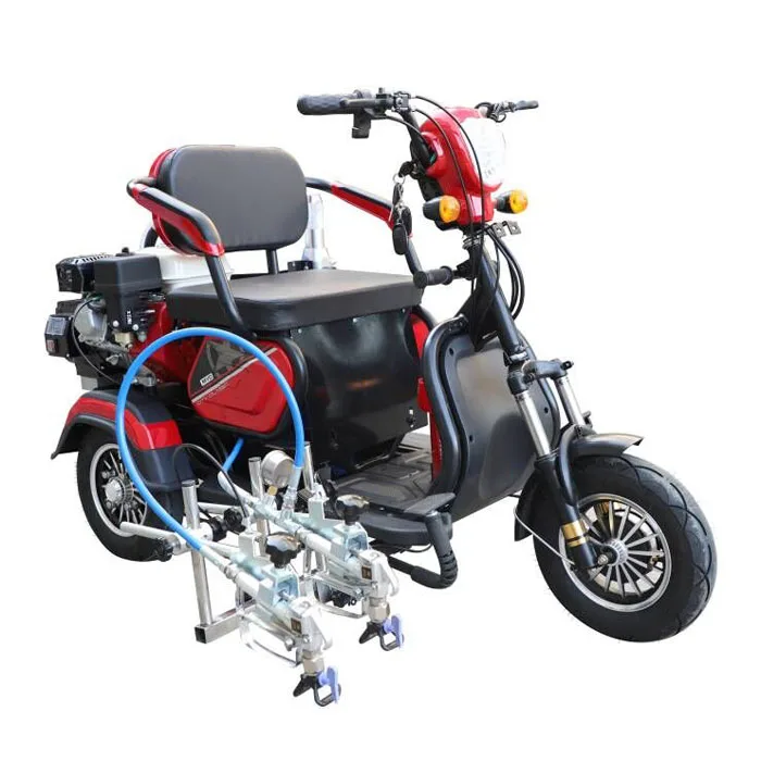 DP-6335LSP Ride-on Airless Line Striper Gas Roadline Paint machine