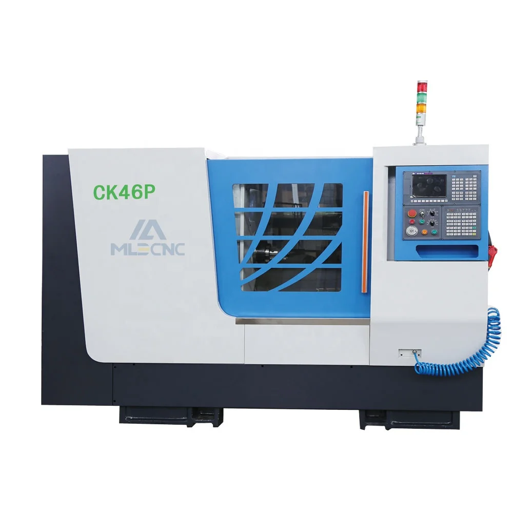 gang type cnc lathe ck46p angle slideway cnc slant bed lathe