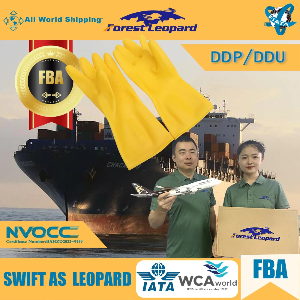 Cheap sea cargo services shipping rates FBA Transport glove  freight forwarder from china to USA/Europe/logistics