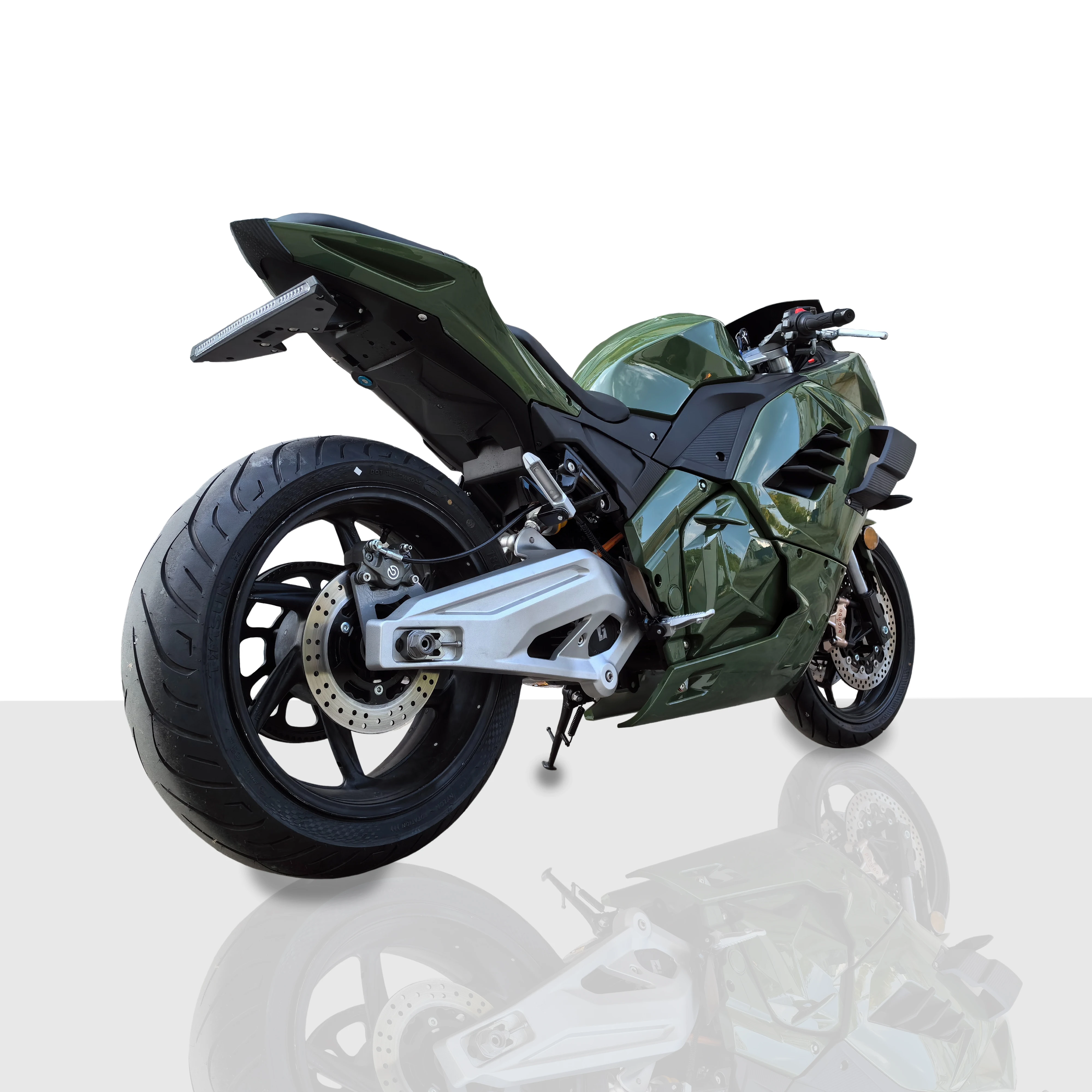 15kw 20kw 170KM/H Mid Belt Drive Water Cooling Motor 96V120Ah Lithium Battery Electric Motorcycle