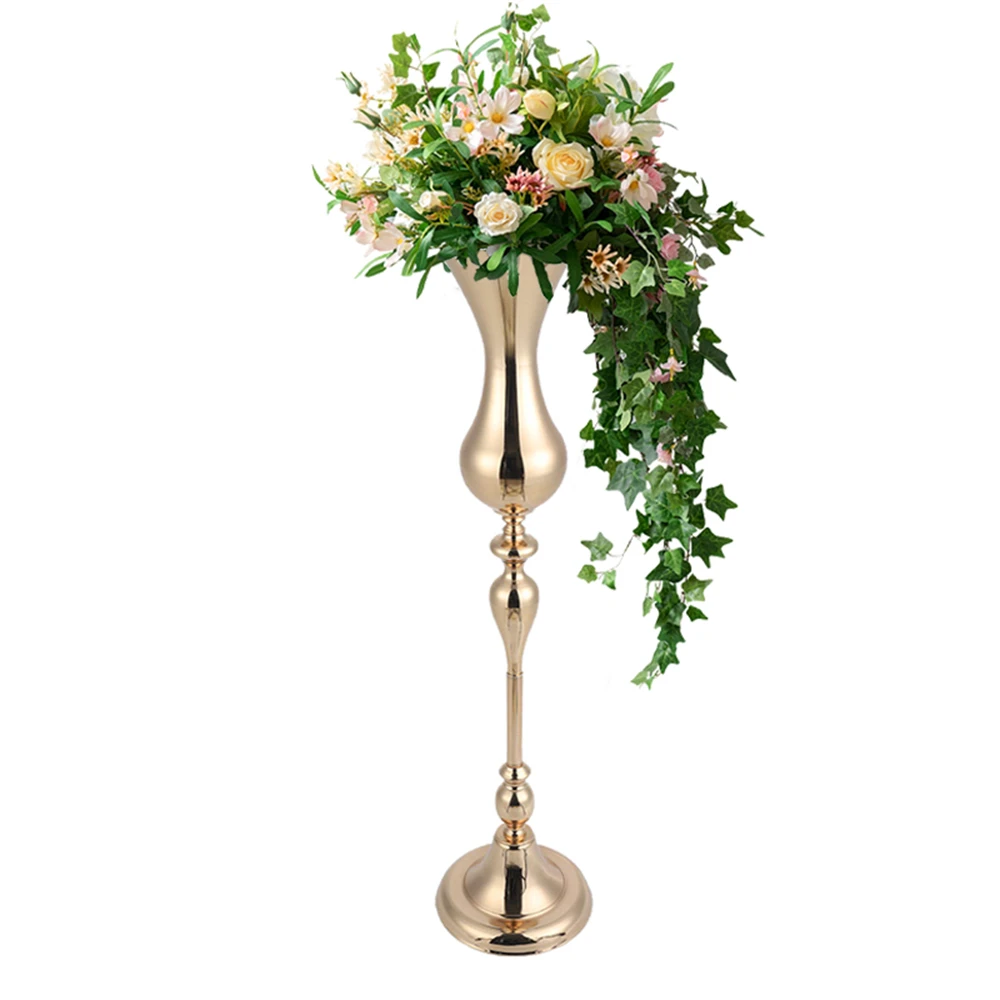 nice metal antique vase metal floor vase for wedding decoration for birthday party for outdoor activity