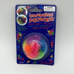 Juguetes Para Bebes Colorful Climbing Flowers Soft Stress Relief TPR Magic Kids Gift Funny Fidget Toys