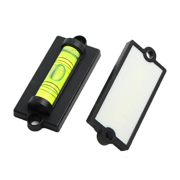 Portable Magnetic Acrylic Small Magnetic Mini Bubble Levels Spirit Level Small Spirit with Magnet Round Circular Bubble Vial
