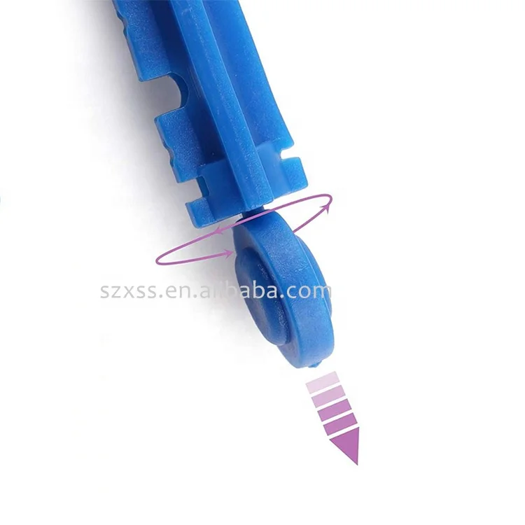 Single Use Safety Painless Blade Twist Blood Glucose Lancets  Needle 20G 21G 23G 26G 28G 30G With Good Price