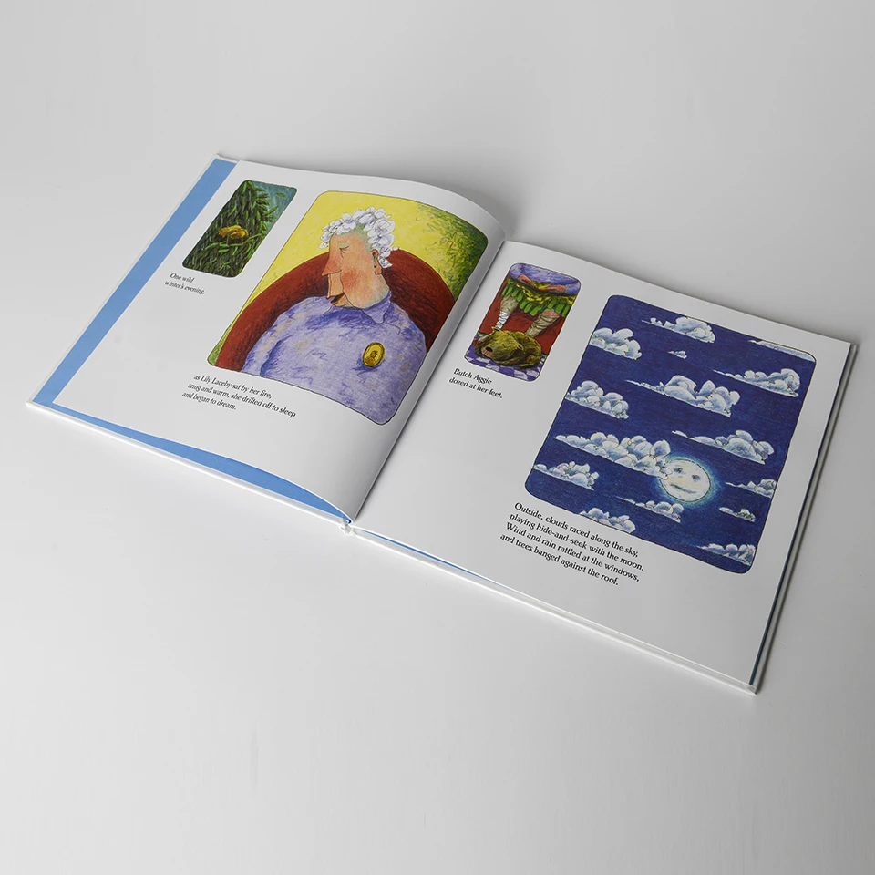 custom printing kids baby touch and feel cardboard book animal English story hardcover book