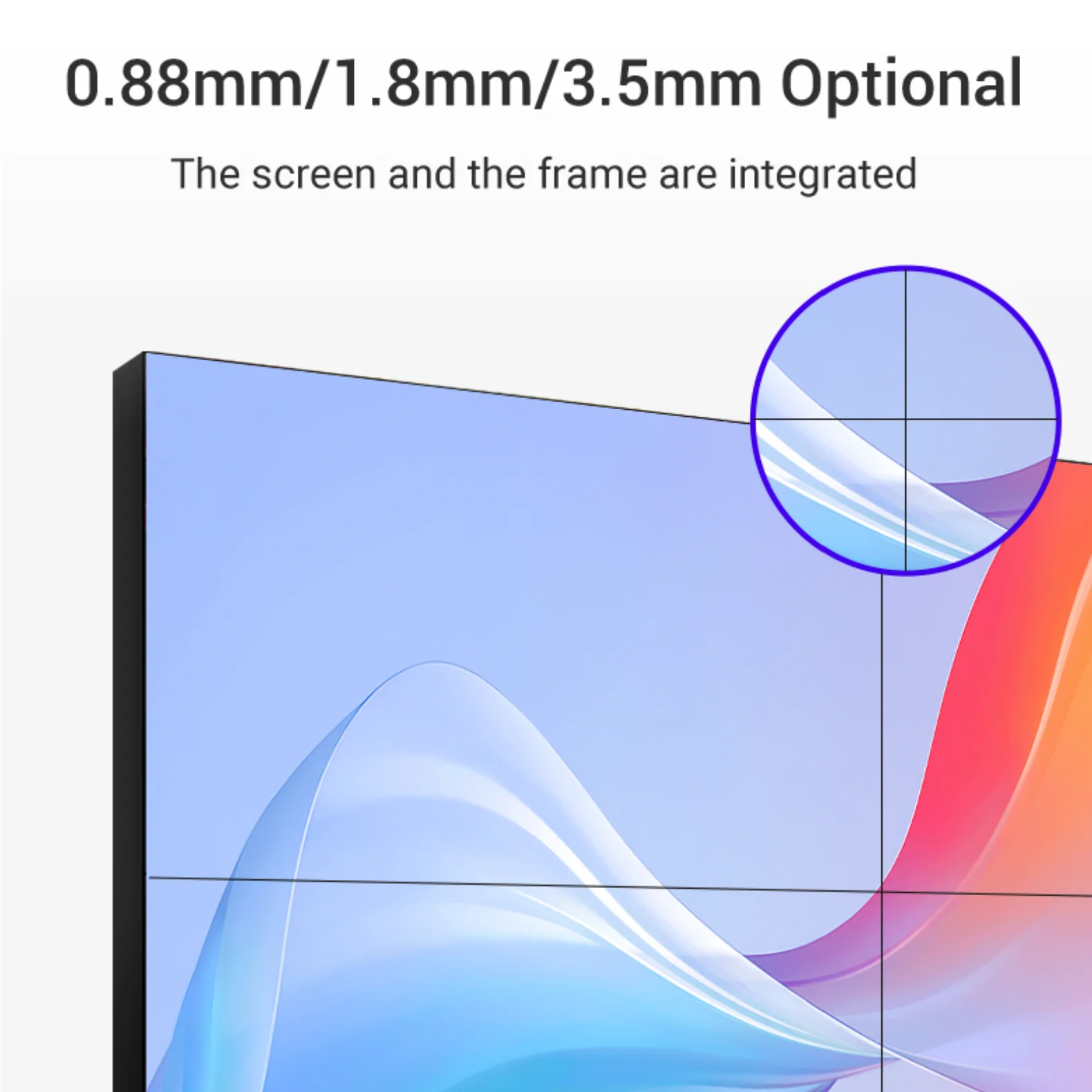 46 49 55 Inch Indoor Full Hd 3x3 Video Wall Monitor Ultra Narrow Bezel Lcd Video Wall 1080p Video Wall Display