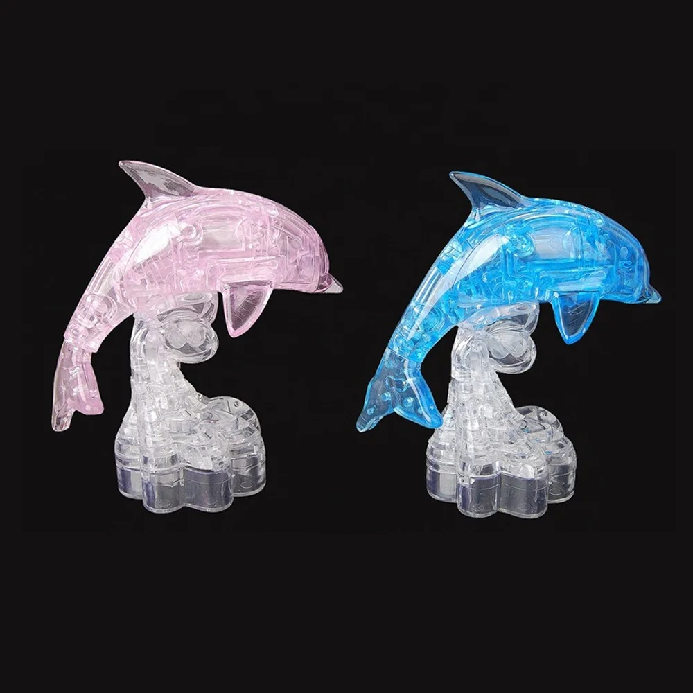 Yongjun Top Factory Colorful Crystal Puzzles Bricks Building Block Toys For Wholesale