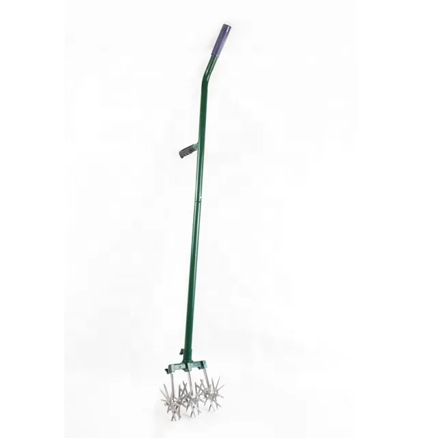 2020 New Long Handle Erognomic Grip Manual Jardin Garten Garden Rotary Cultivator