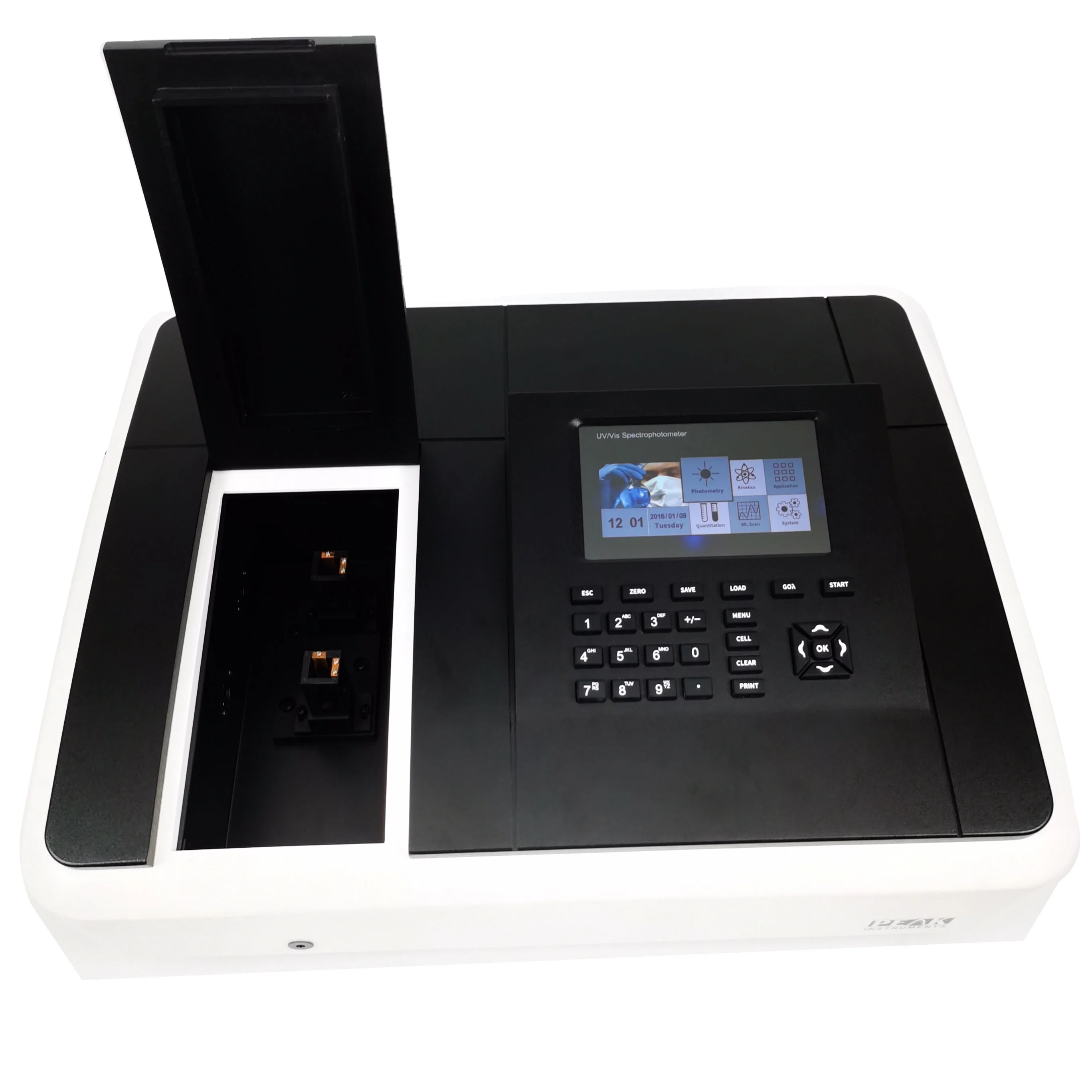 High quality double beam UV visible 2nm scanning variable bandwidth spectrophotometer