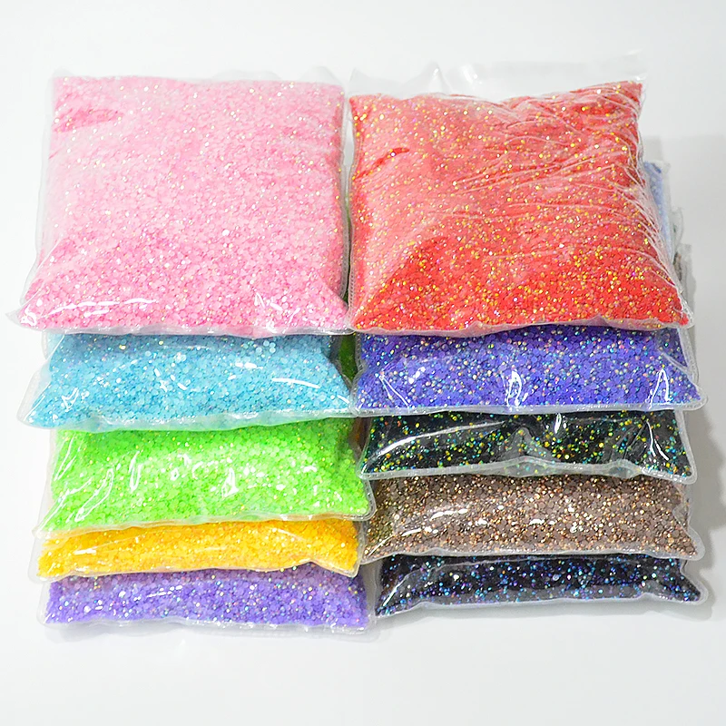 2mm 3mm 4mm 5mm 6mm Jelly Pink AB Crystal Rhinestone Bulk Resin Flatback Stones Non Hot Fix Strass Phone Decoration