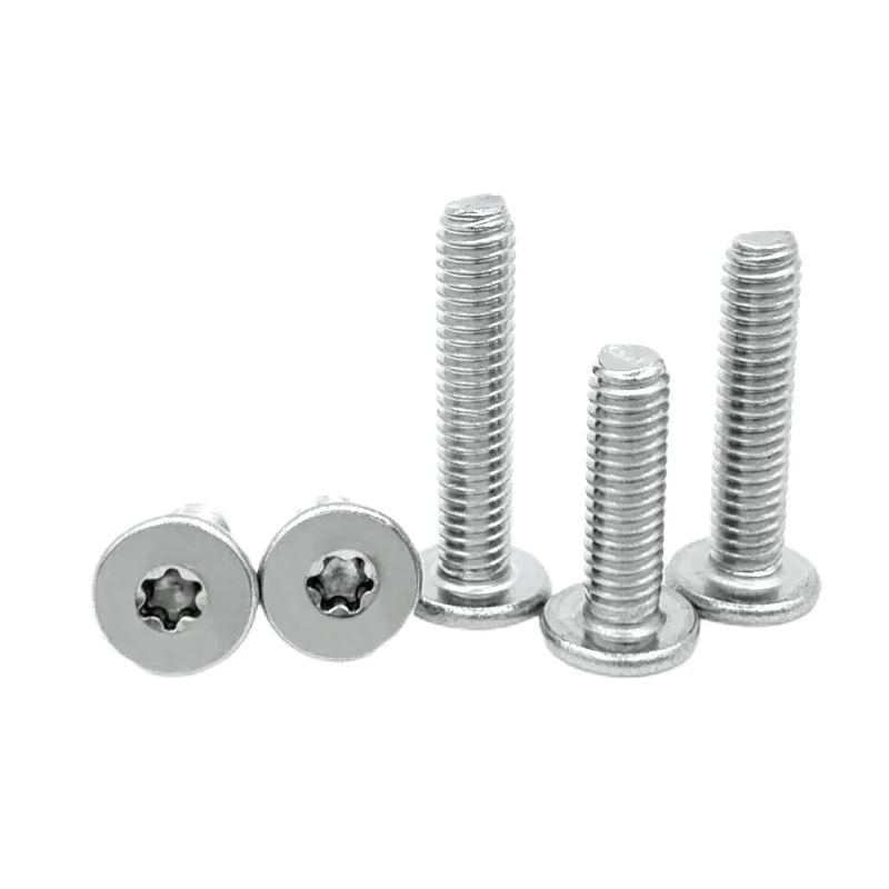 FAST Torx Thin Flat Head Machine Screw M4 M5 M6 M8 Torx Screw Bolt