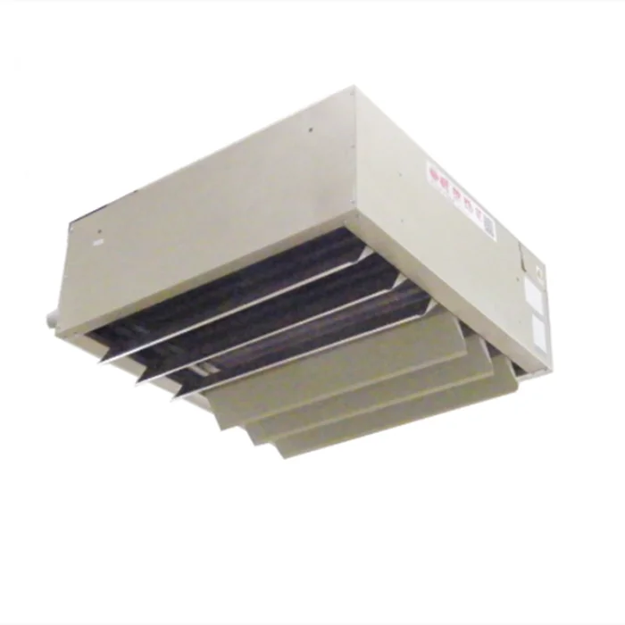 4 directions air supply ceiling-suspended unit heater warm air blower for production workshop warehouse shopping mall station