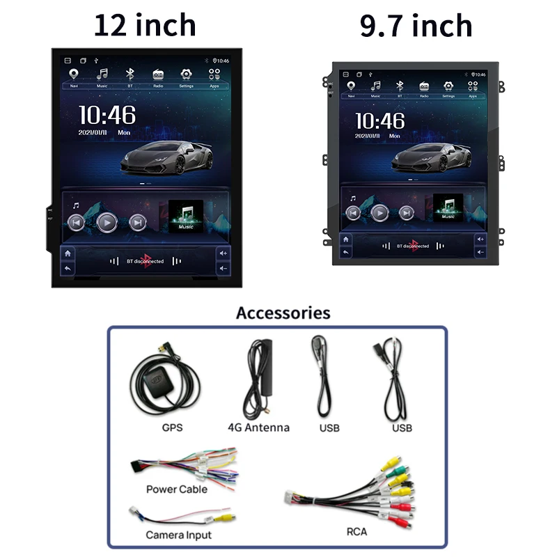 9.7 Inch Tesla Style Car Multimedia System Stereo Radio For VOLKSWAGEN PASSAT B7 Car DVD Player