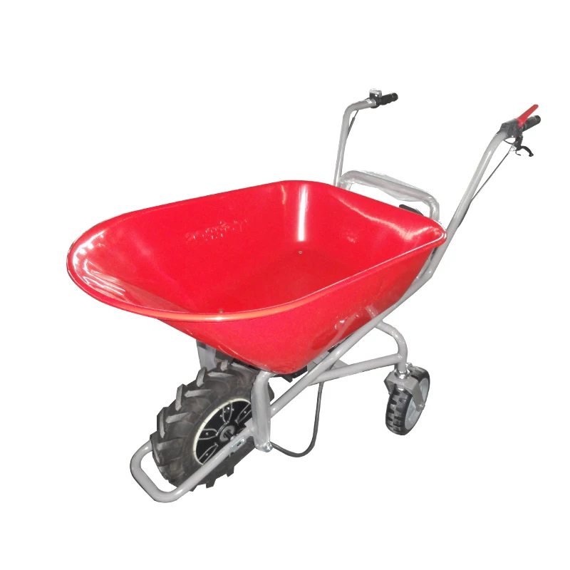 Special Vehicles 230W 24V Electric Powered Wheel Barrow 3 Wheels Mini Dumper