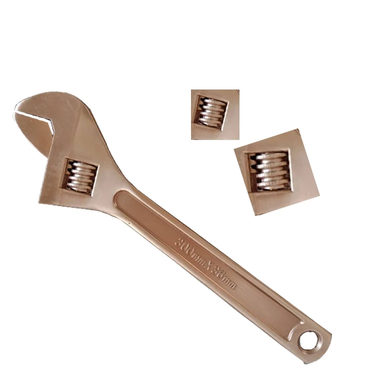 China OEM Manufacturer No spark safety tool adjustable spanner  by beryllium copper