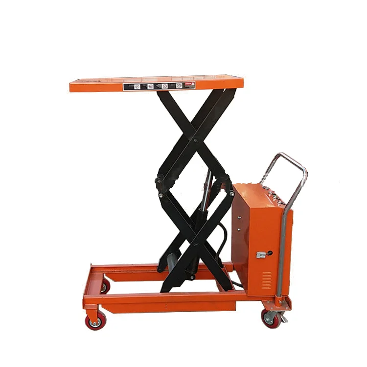 Tiltable Steel Hydraulic Lifting Work Platform Electric Scaffolding Work Platform Automatic Elevator Table Lifting Work Platform