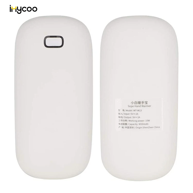 IMYCOO Christmas Present 4000mAh Rechargeable Hand Warmer Portable Hand Warmer Power Bank With KC Battery