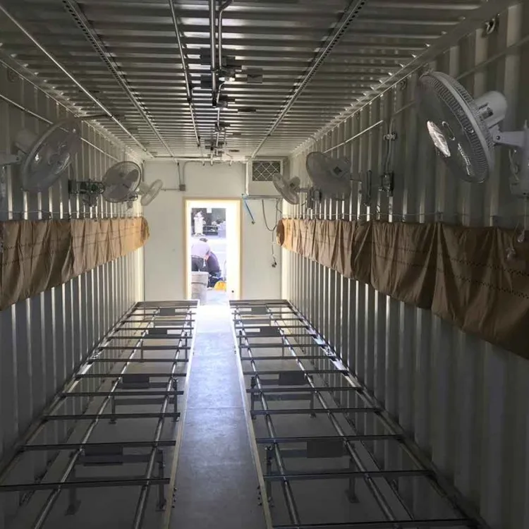 Turnkey Project Vertical Farming Container Greenhouse Supplies Mushroom Growing Shipping Container Farm