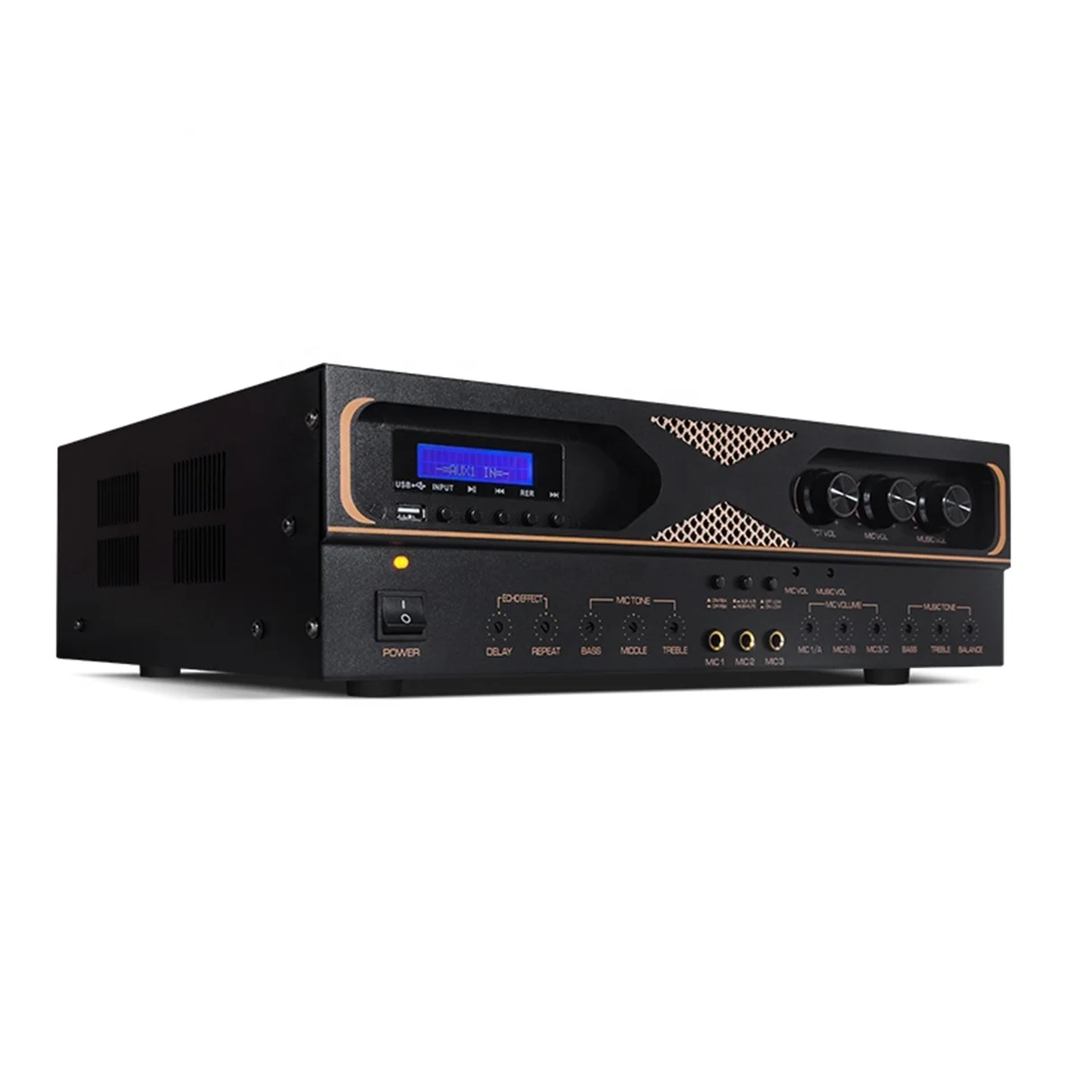 MK-5000 Professional High Power Digital Karaoke Amplifier DJ Speaker For Disco Bar Club Home Theatre