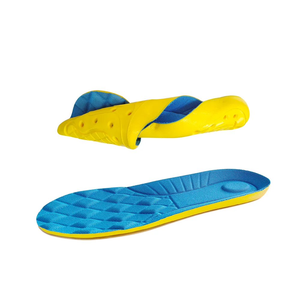 PU Memory Foam Arch Support Shock Cushion Professional-Grade Gel Cushioning Sports Orthotic Shoe Insoles