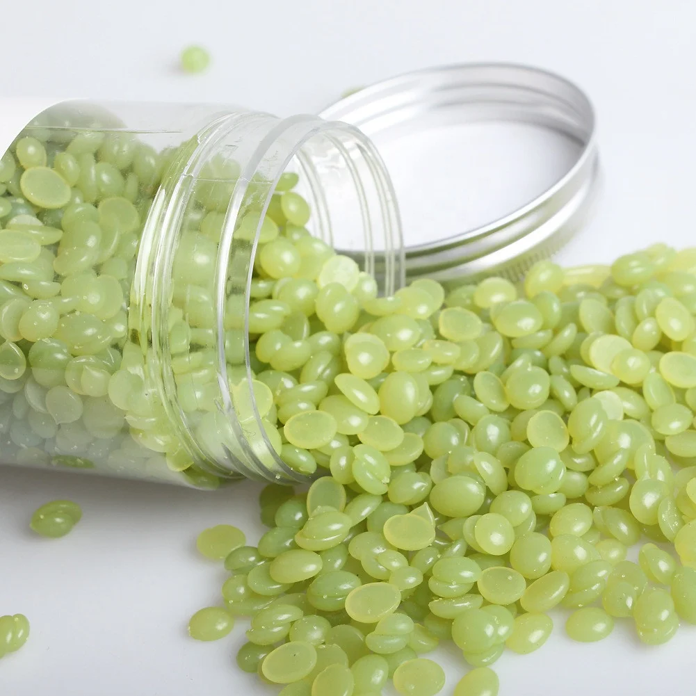 Scented hard pearl granules hot film wax bead for hair removal/ bikini waxing with MSDS