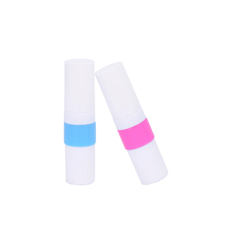 2 in 1 Blank Nasal Inhaler Sticks Nasal Inhaler Blank for DIY Aroma Essential Oil with Cotton Wicks