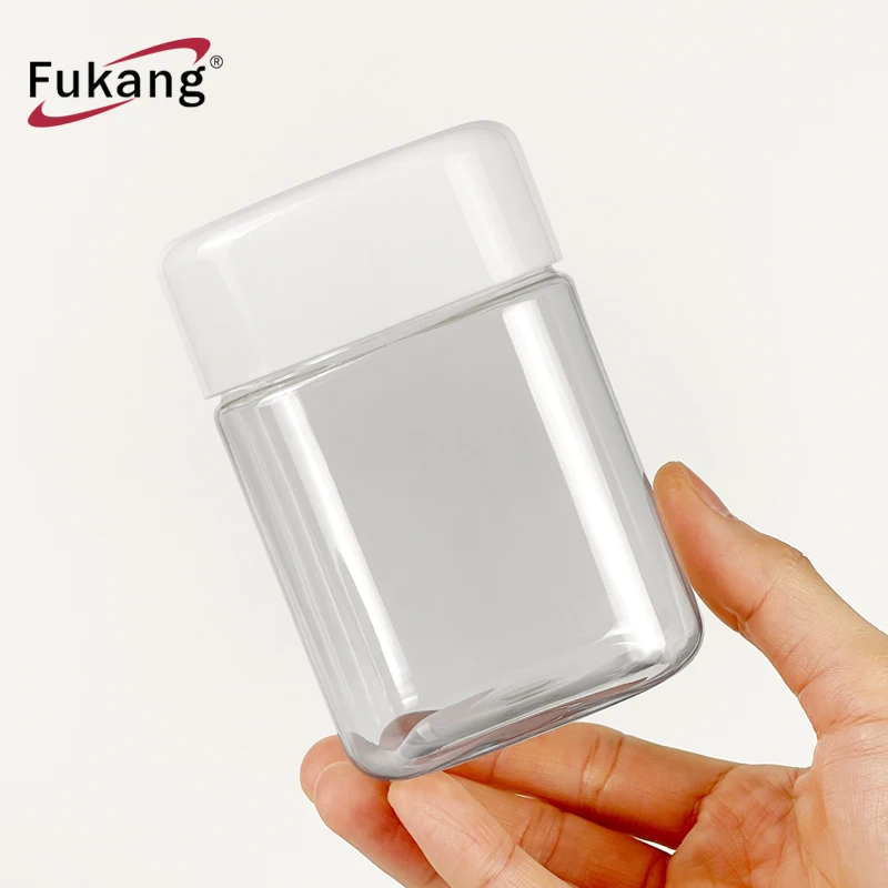 450g square bottle for Hemp supplement gummies