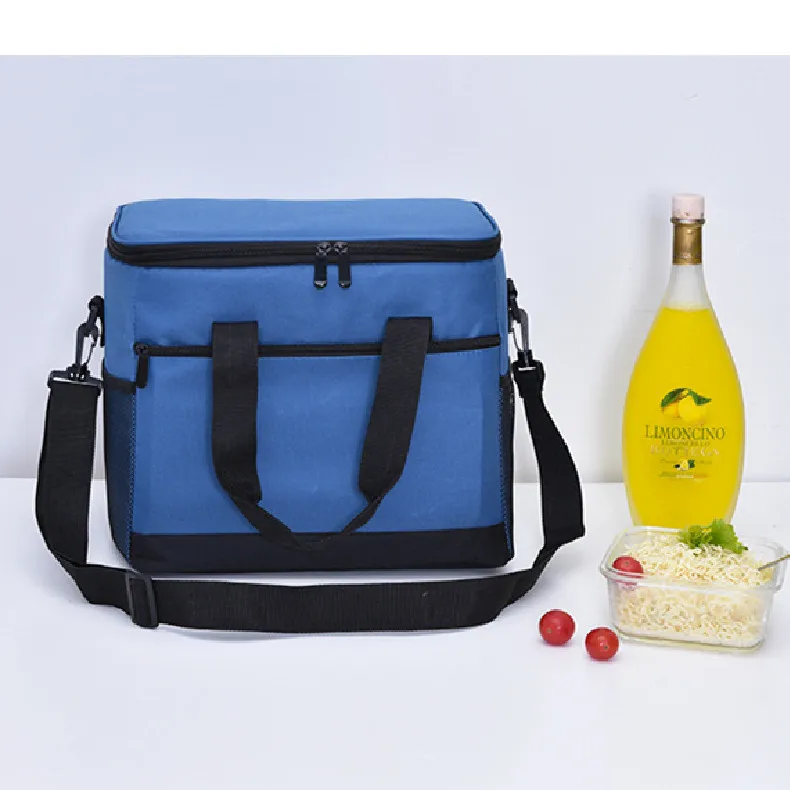 Custom Portable Cooler Bag Insulated Thermal Backpack Foil Bottle Picnic Non Woven Cooler Bag With Speaker