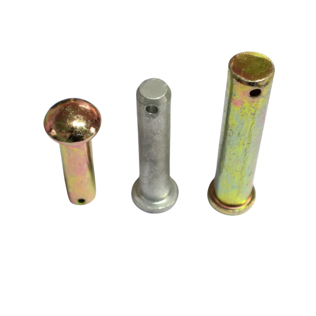 Pin shaft with holes DIN1434 Clevis Pin With Small Head And Split Pin Hole Carbon