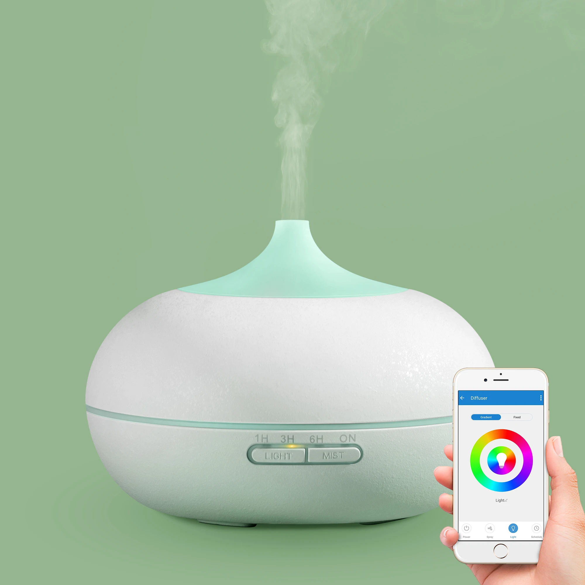 
Аромадиффузор с пультом дистанционного управления и сертифицированным адаптером BIS для того же 